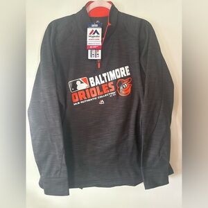 Majestic Baltimore Orioles Black Pullover